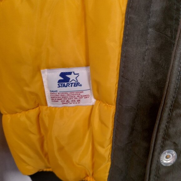 Vintage Pittsburgh Pirates Starter Jacket Large 1994 MLB All Star Game Baseball - Picture 10 of 16